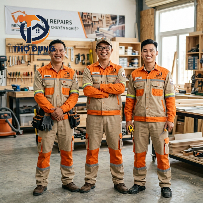 Đội ngũ Thợ Đụng chuyên nghiệp